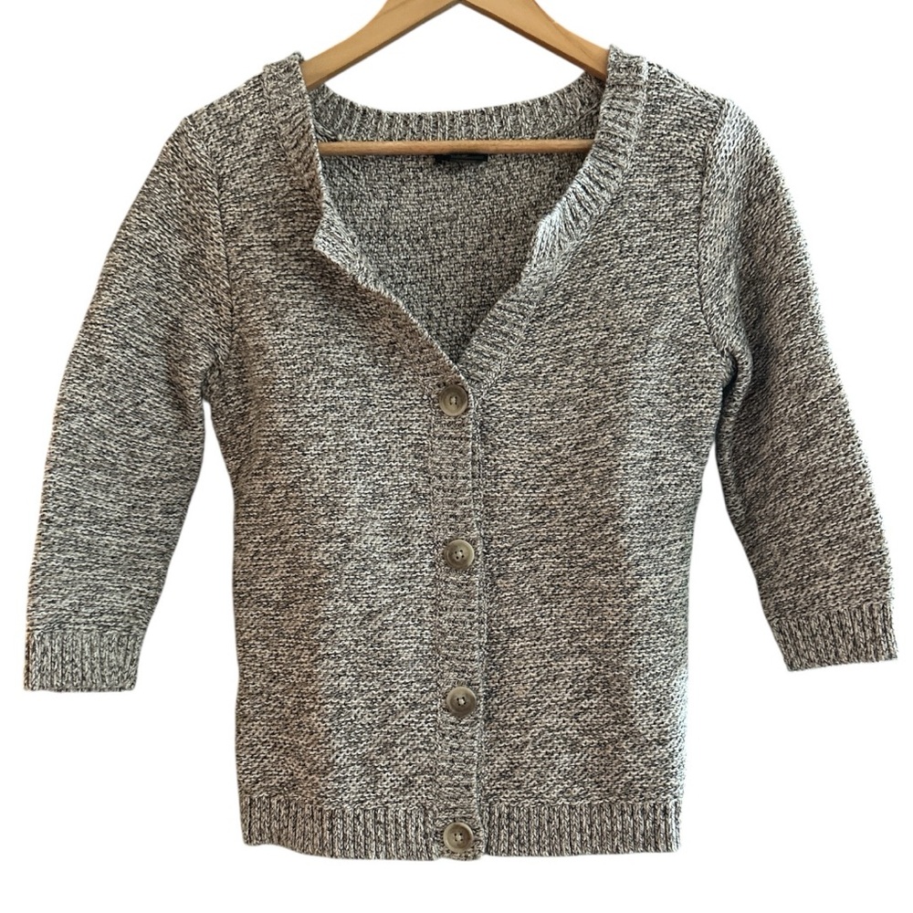 Ann Taylor Button-Up Cardigan